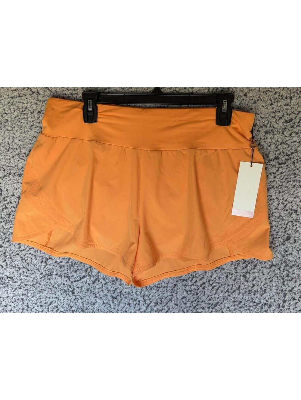 Calia Kick It Up Performance Shorts 3" Fresh Cantaloupe NWT Women's L